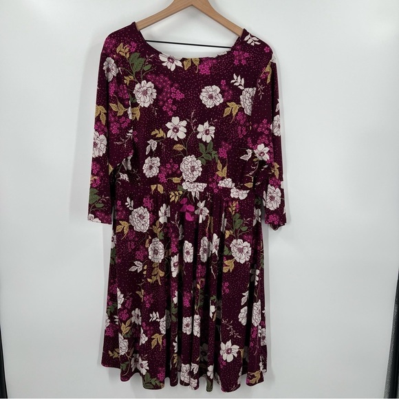 Torrid Studio Knit Surplice Faux Wrap Dress - Picture 7 of 8